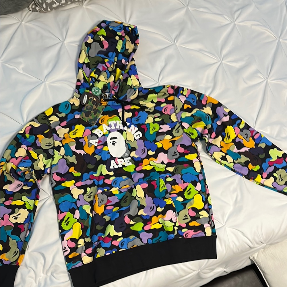 A Bathing Ape Multicolor Hoodie
